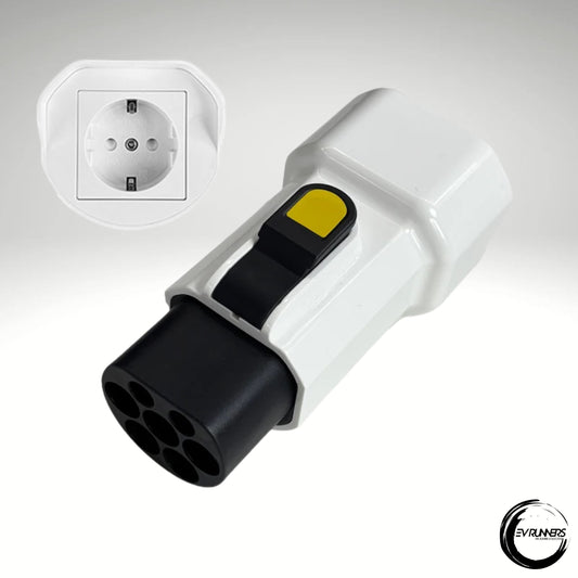 Type 2 to 220V EV Charging Adapter | Universal Plug for Type 2 Charging Stations