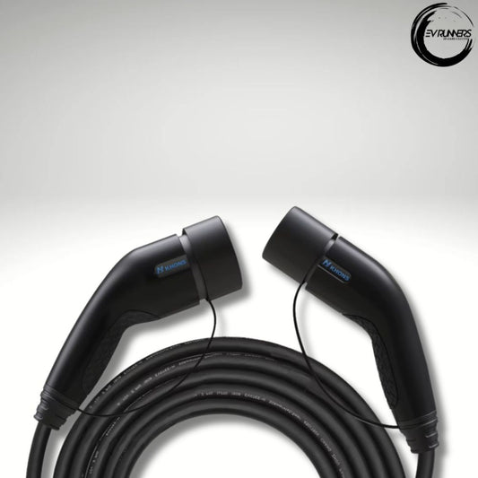 7kW EV Charging Cable Type 2 to Type 2 – 5M, 32A, IP65 Rated