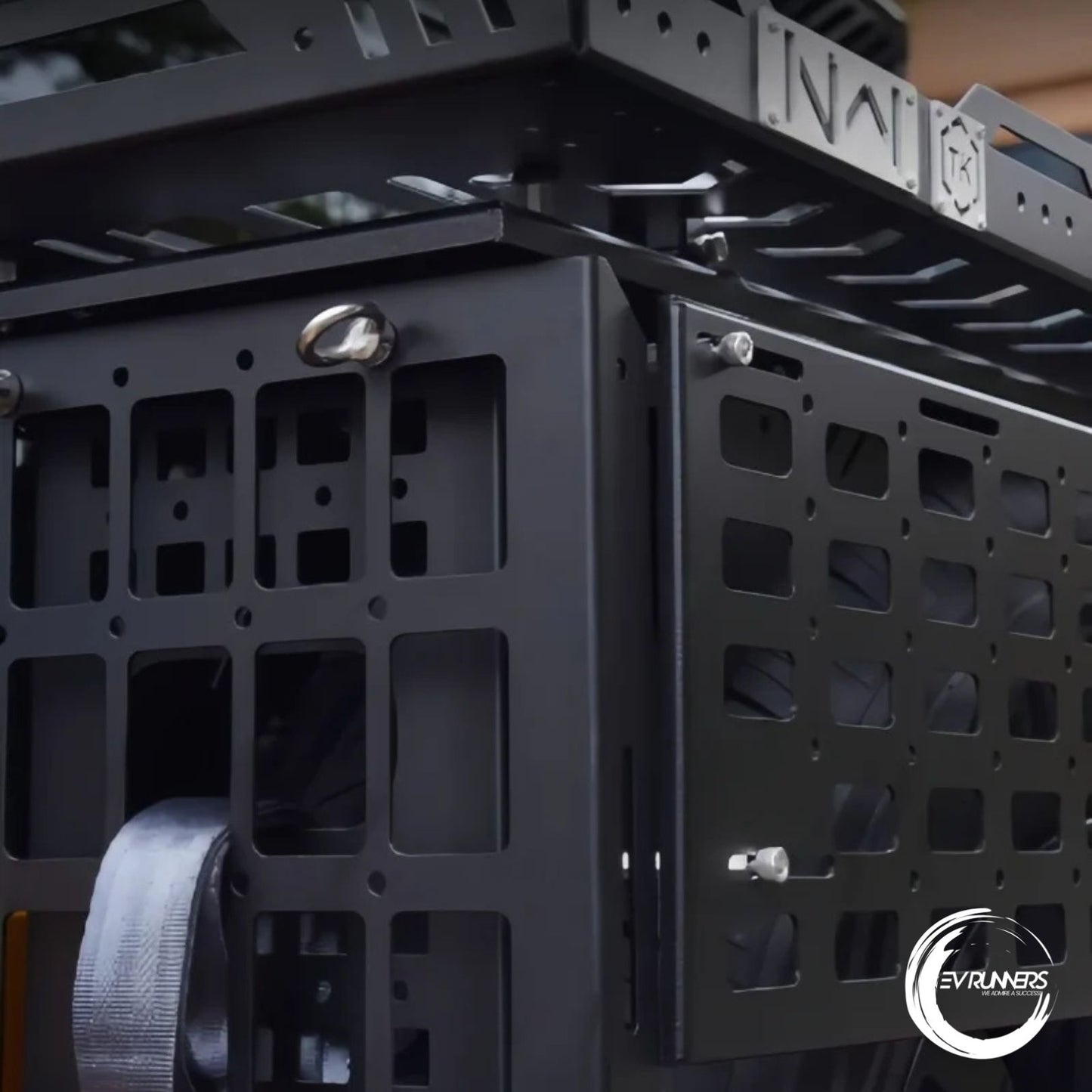 BYD Leopard 5 Rear Spare Tire Mount Rack – Aluminum Alloy Tailgate Expansion Platform