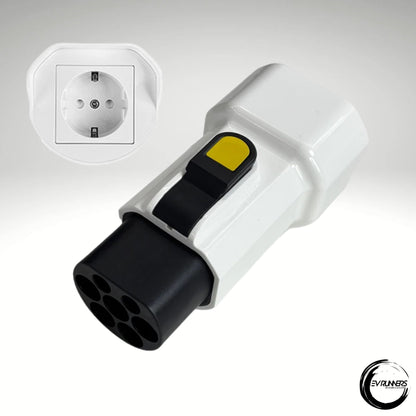 Type 2 til 220V ladeadapter for elbiler | Universalplugg for type 2 ladestasjoner