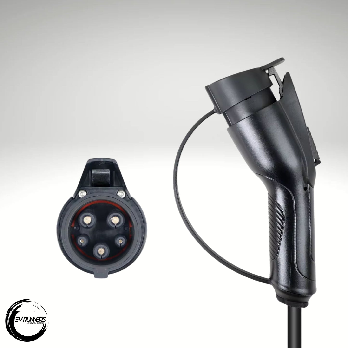 Ladekabel for elbiler type 1 til type 2 | J1772-plugg | 16A/32A | 3M–3,5M ledning