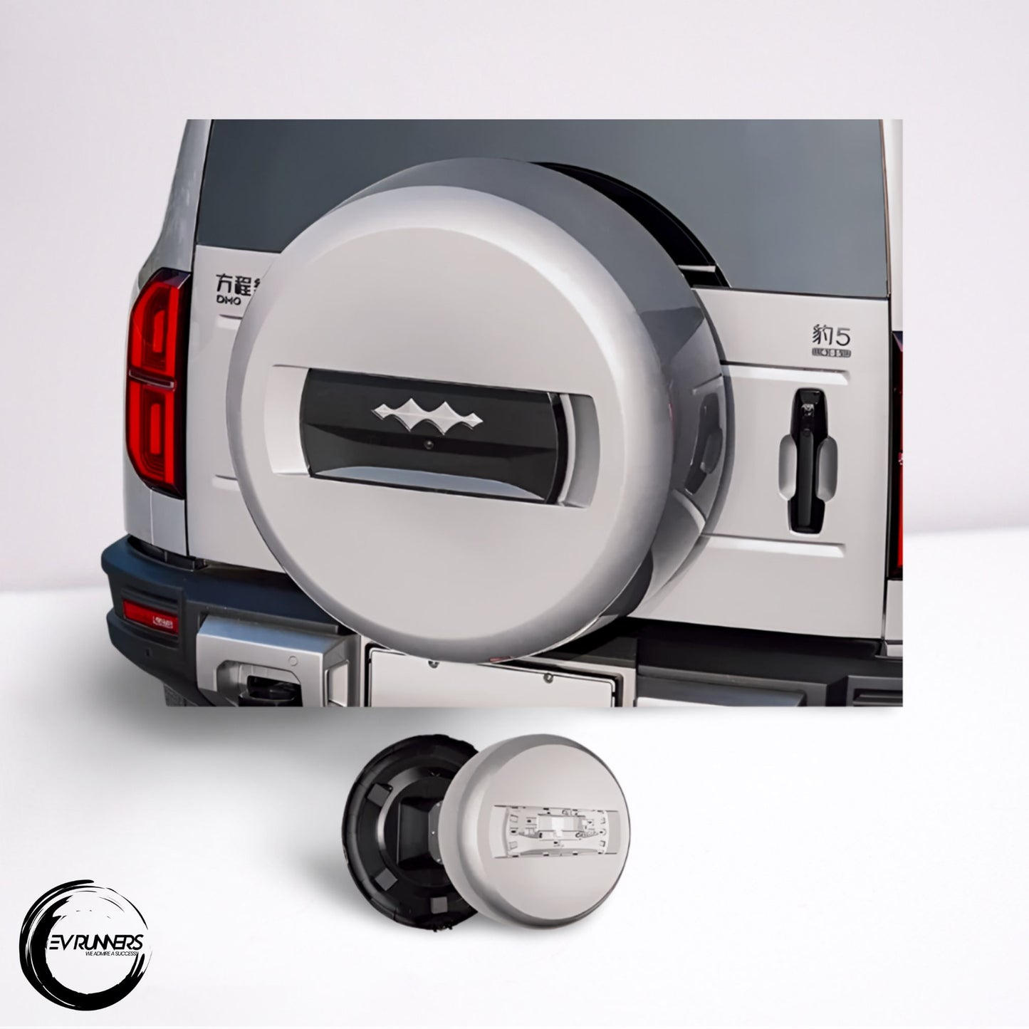 Tire Cover for BYD Leopard 5 / Fangchengbao Bao 5 / Denza B5 – Dustproof Oversized Wheel Protector